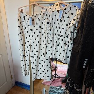 Polka Dot Ankle Pants